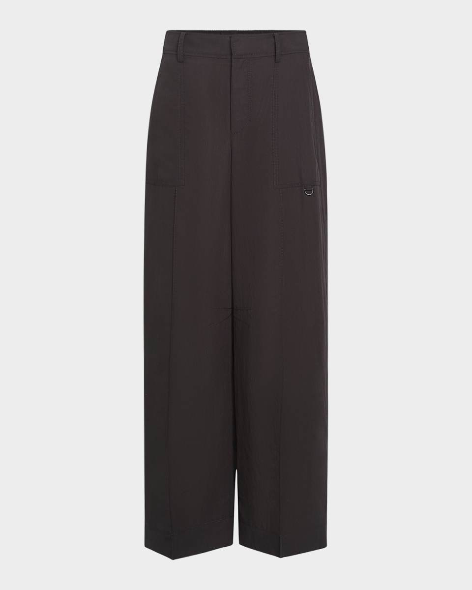 Mid-Rise Utility Pants